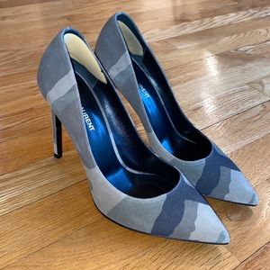 Yves Saint Laurent Camo Stilettos